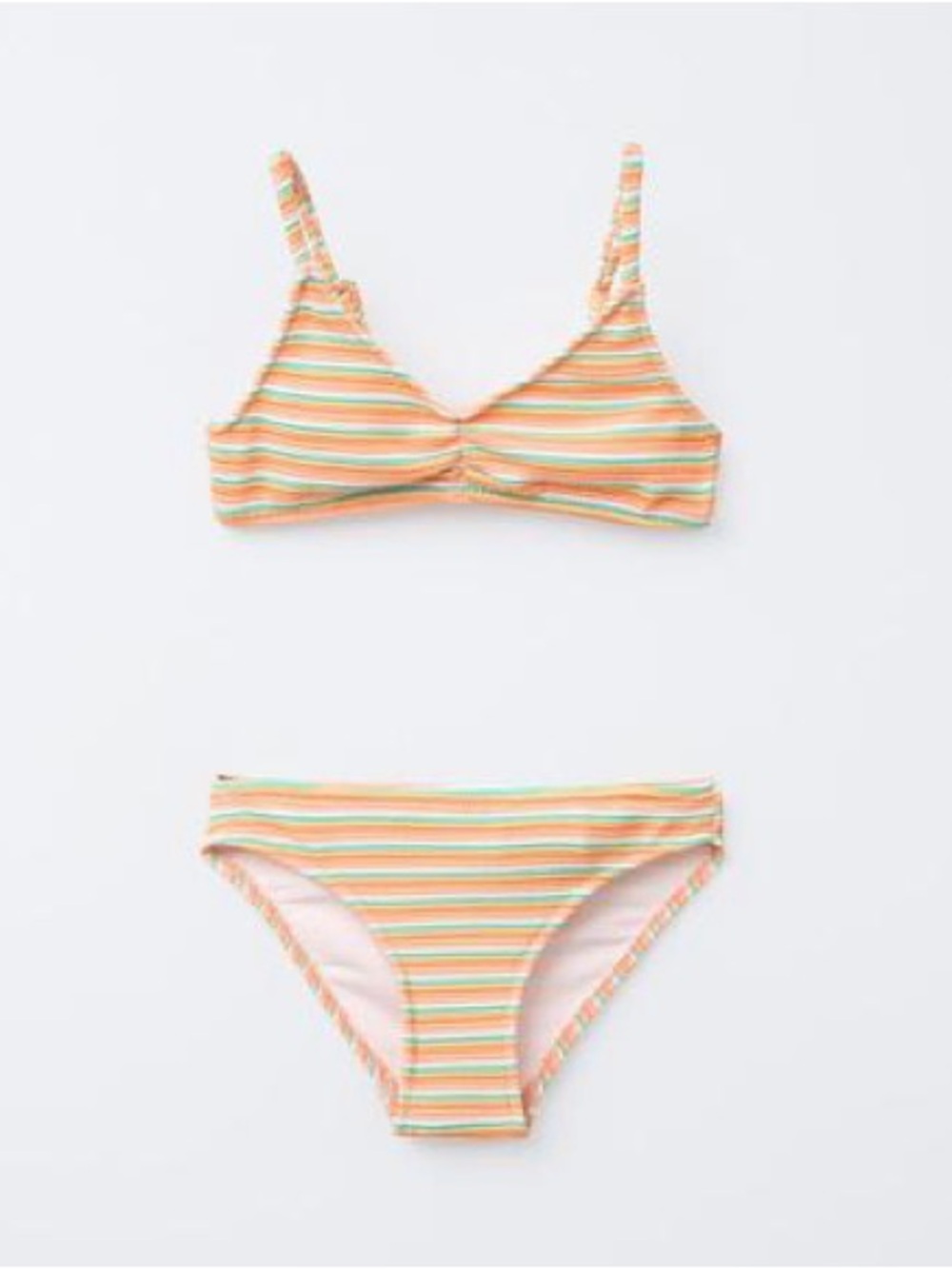 Zara Kids Striped Two-Piece Bikini.
